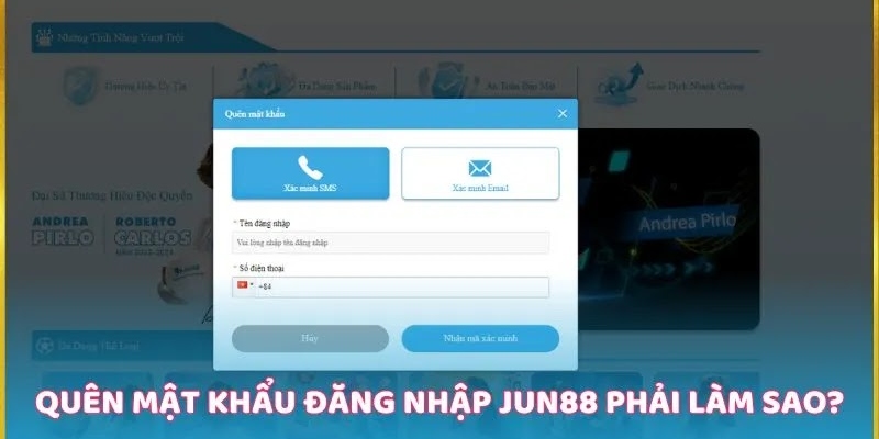 Xử lý khi người chơi quên mất mật khẩu đăng nhập